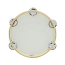 8'' For Kids Wooden Ring Round Musical Tambourine Drum Educational