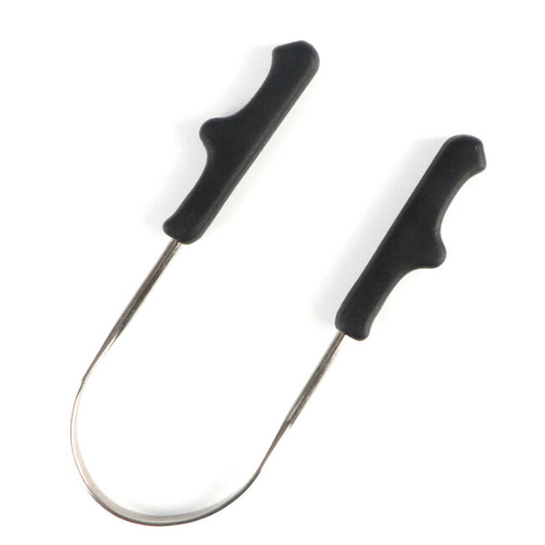 Tongue cleaner scraperdental careoral hygiene caremouth white stainless ste Ew
