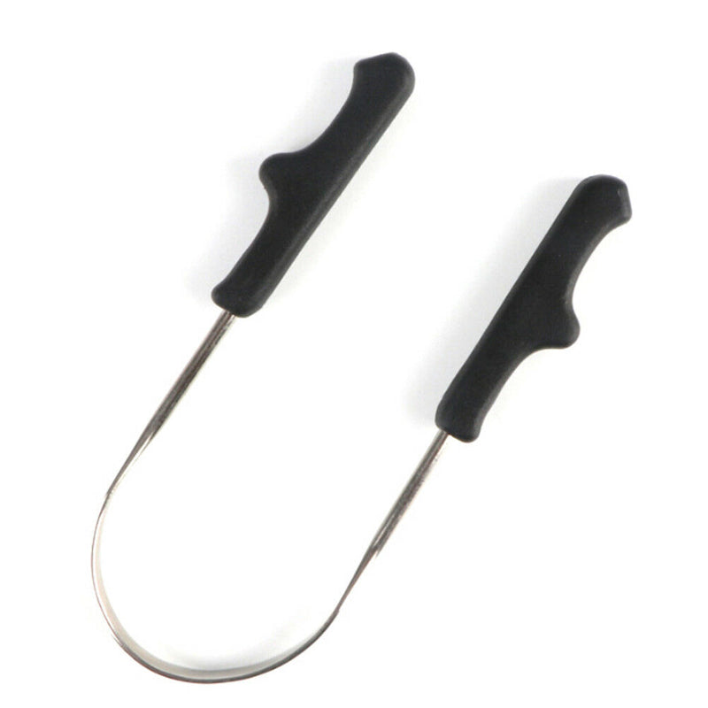 Tongue cleaner scraperdental careoral hygiene caremouth white stainless ste Ew