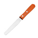 2 Pcs Stainless Steel Waxing Spatula for Hair Removal, Wood Handle Wax Spatula