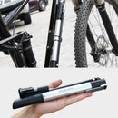 Portable Bike Bicycle Cycling Air Pump Tire Hand Pressure Inflator Valve D LYJ