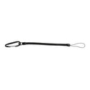 Retractable Fishing Lanyard Coil Style Tool Tether Key Holder With Snap Hook
