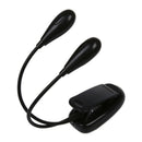 Reading Light Reading lamp four LED dual rod with a light stand