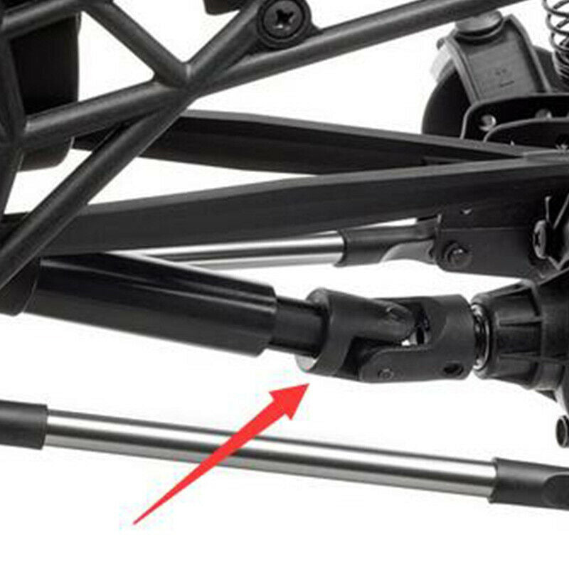 2Pcs Steel CVD Universal Joint Drive Shaft for 1/10 RC Rock Crawler Car Axi I4C6