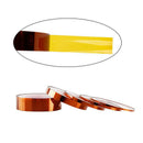 High Temp Tape, 5 Pack Polyimide High-Temperature Resistant Tape Multi-Size K7X5