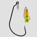 50pcs/box Circle Hooks Black High Carbon Steel Octopus Fishing Hooks - Size 1/0#
