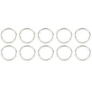 100Pcs Hair Coil Dreadlocks Beads Cuffs Braiding Clips Spring Twisted Braid