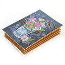 DIY Flower Diamond Painting Kraft Paper Photo Album Picture Storage Case