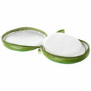 Green Watermelon Pattern 24 Capacity CD DVD Round Wallet Case Holder B6R3