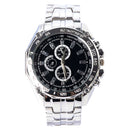 Men's Luxury Casual Watch Sport Quartz Analog Wrist Watches Stainless Steel.*