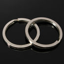 Lot 10Pcs Split Rings Keyring 30mm Keychain Accessory Metal Key Holder
