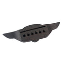 Rosewood Thru Guitar Bridge 6 Strings Saddle Acoustic Guitar Accessories