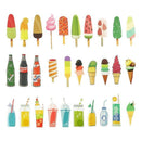 Hand-painted Style Design Bookmarks 30pcs SWeet Summer