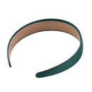 Solid Color Hair Hoops Simple Headband Women Girl Wide Hairband (Lake Blue) A