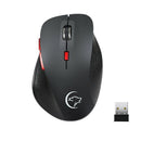 2.4Ghz Wireless Mouse Ergonomic Mice 6 Buttons 2400Dpi 4 Adjustment Levels