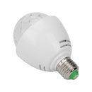 E27 RGB LED Bulb 3W Rotating Crystal Magic Ball Stage Party DJ Disco Light