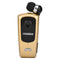 Bluetooth Headset Clip Earphone Sport Universal Earpiece Handsfree Golden