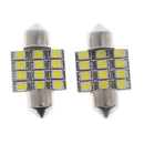 12V 6000~7000K Universal Car Roof Dome Map Reading Over Head Light Lamp Bulb