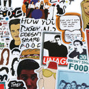 50Pcs Friends stickers DIY scrapbooking album luggage laptop phone de ME