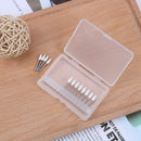 12Pcs dental polishing grinding sand stone materials teeth white Hn