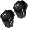 2PCS New Zippered Mini Golf Ball Holder Bag Black (Storage Balls, Tees, Divot