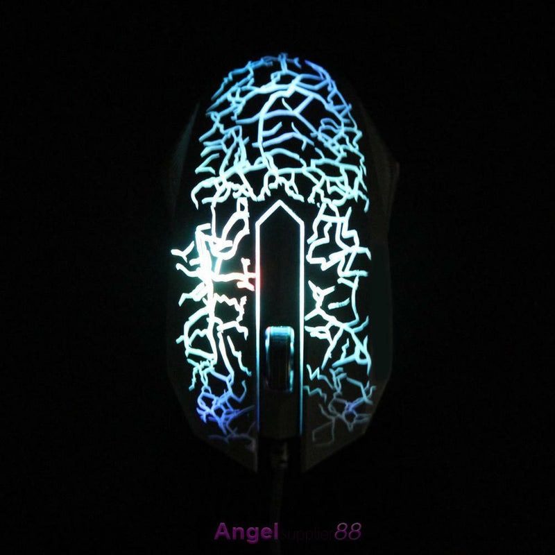 USB Mouse 3 Buttons Optical Gaming Game Mouse 7 Colors LED for PC Laptop