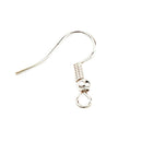 400PCs DIY Earring Hooks Ball Jewelry Accessory Ear Wire New RMZ