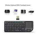 Wireless Mini Keyboard with Touchpad Remote Control High Quality for PC