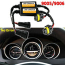 9005 HB3 LED Headlight Canbus Error Anti Flicker Resistor Canceller Decoder 3c