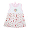 Baby Summer Dresses Girls O-Neck Sleeveless Cute Flowers Cotton Mini Dress
