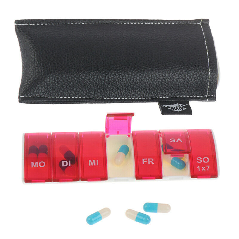 7Grids Weekly 7 Days Tablet Pill Box Holder Medicine Storage Container CaseBX