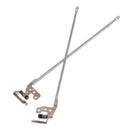 1 Set/2 Pieces Laptop Screen Hinges Replacement for  4340S 4341S Series