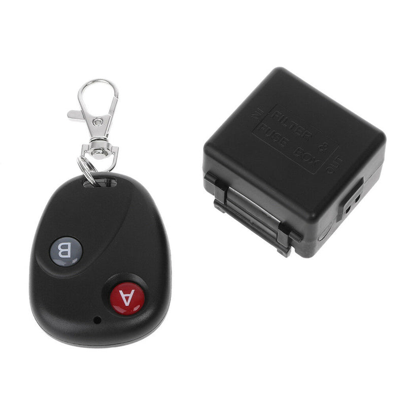 1CH 433MHz Wireless RF Remote Control Switch DC 12V Relay Transmitter + Receiver