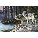 5D DIY Full Drill Diamond Painting Wolf Cross Stitch Embroidery Kit (107)
