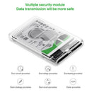 Portable with USB Cable 2.5" Hard Drive Box USB 3.1 2.5 HDD Case Type-C to SATA