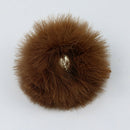 6 colors Large Fluffy DIY Feather Pom Pom Ball for Key Chain Handbag Pendant