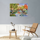 5D DIY Easeful Garden Diamond Painting Full Drill Cross Stitch Embroidery