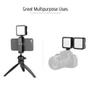 W49 Mini Interlock Camera Led Panel Light Dimmable Camcorder Video Lighting
