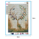 5D DIY Full Square Drill Diamond Painting Deer Cross Stitch Decor (F139)
