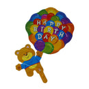 Bear Parachute Modeling Aluminum Balloons Children's Party Decorating BalloonsM&