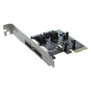 PCI-E PCI-Express to SATA 3.0 eSATA Adapter Converter Extension Card