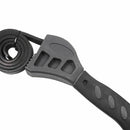 500mm Multitool Universal Wrench Black Rubber Strap Adjustable Spanner For  F6C1