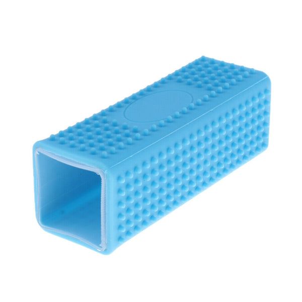 2x Silicone Fur Shedding Hair Remover Brush Cleaner Pet Carpet Dog Cat Easy