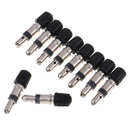 10Pcs Bicycle valve core removable german without tubes tubeless copper BX