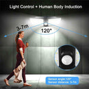 100 LEDSolar Powered  PIR & Light Sensor Outdoor Wall Garden Light Lamp