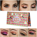 18 Colors Shimmer Matte Eyeshadow Palette Powder Eye Kit Makeup Set Shadow A8Z0