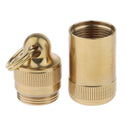 Waterproof Container Pill Box Case Bottle Tablet Capsule Storage Ring L