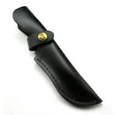 Outdoor Tools Straight Cutter Cow Leather Scabbard Pouch Cover Carry Holder