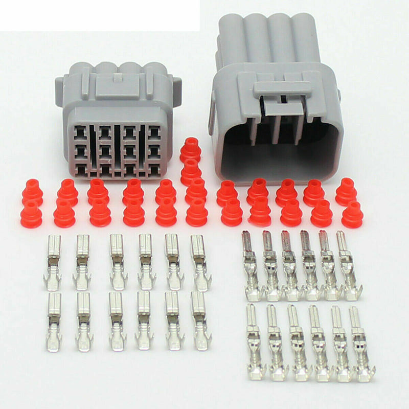 1 Set Car Part 12 Pin Way Sealed Waterproof Electrical Wire Auto Connector Plug