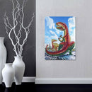 Colorful "Dragon" Baby Dinosaur Head 5D Diy Diamond Painting Partial Specia R4R6